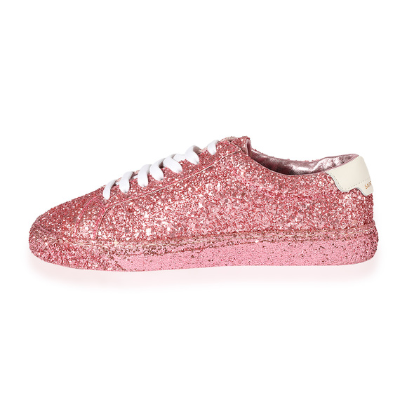 Saint Laurent Shoes - Saint Laurent Wmns Andy Low 'Glitter Pink'